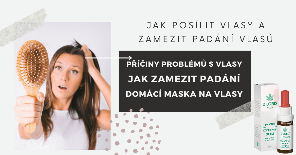 Co způsobuje padání vlasů?