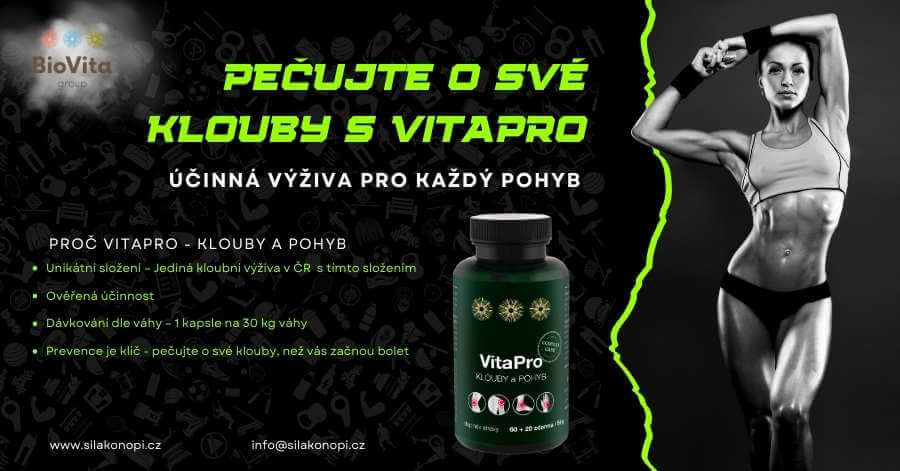 Pečujte o své klouby s VitaPro - Klouby a pohyb