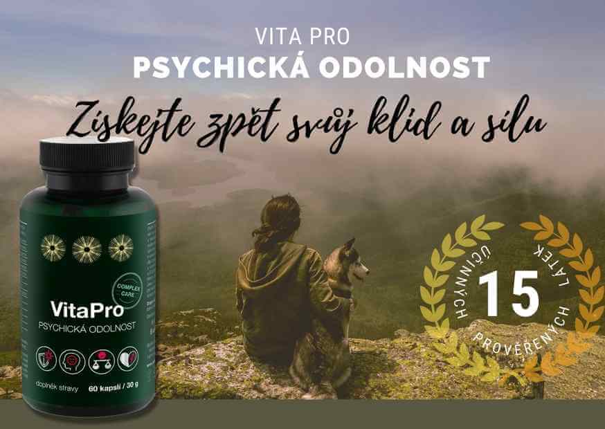 VitaPro Psychická odolnost: Váš tajný spojenec v boji s dlouhodobým stresem