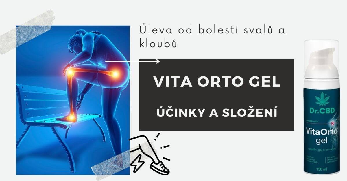 VitaOrto Gel – Vaše úleva pro namožené svaly, klouby a unavené nohy