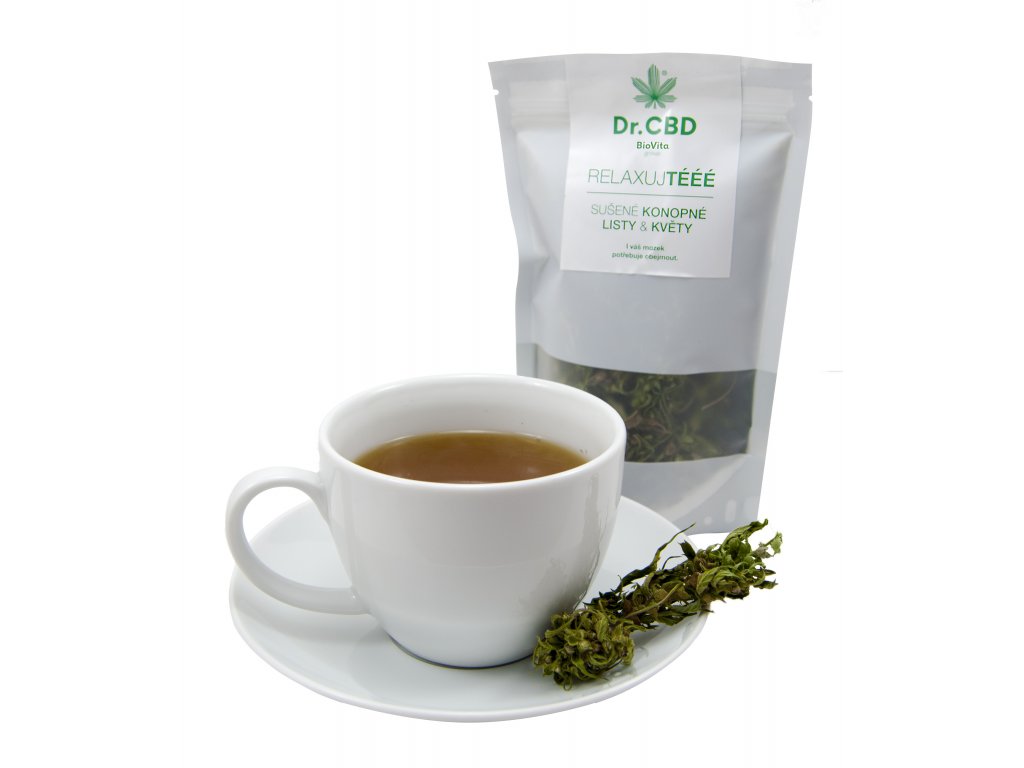 Konopný čaj RELAXUJTÉÉÉ 25g ruční sběr