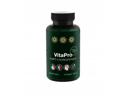 VitaPro Paměť a koncentrace, 60 kapslí
