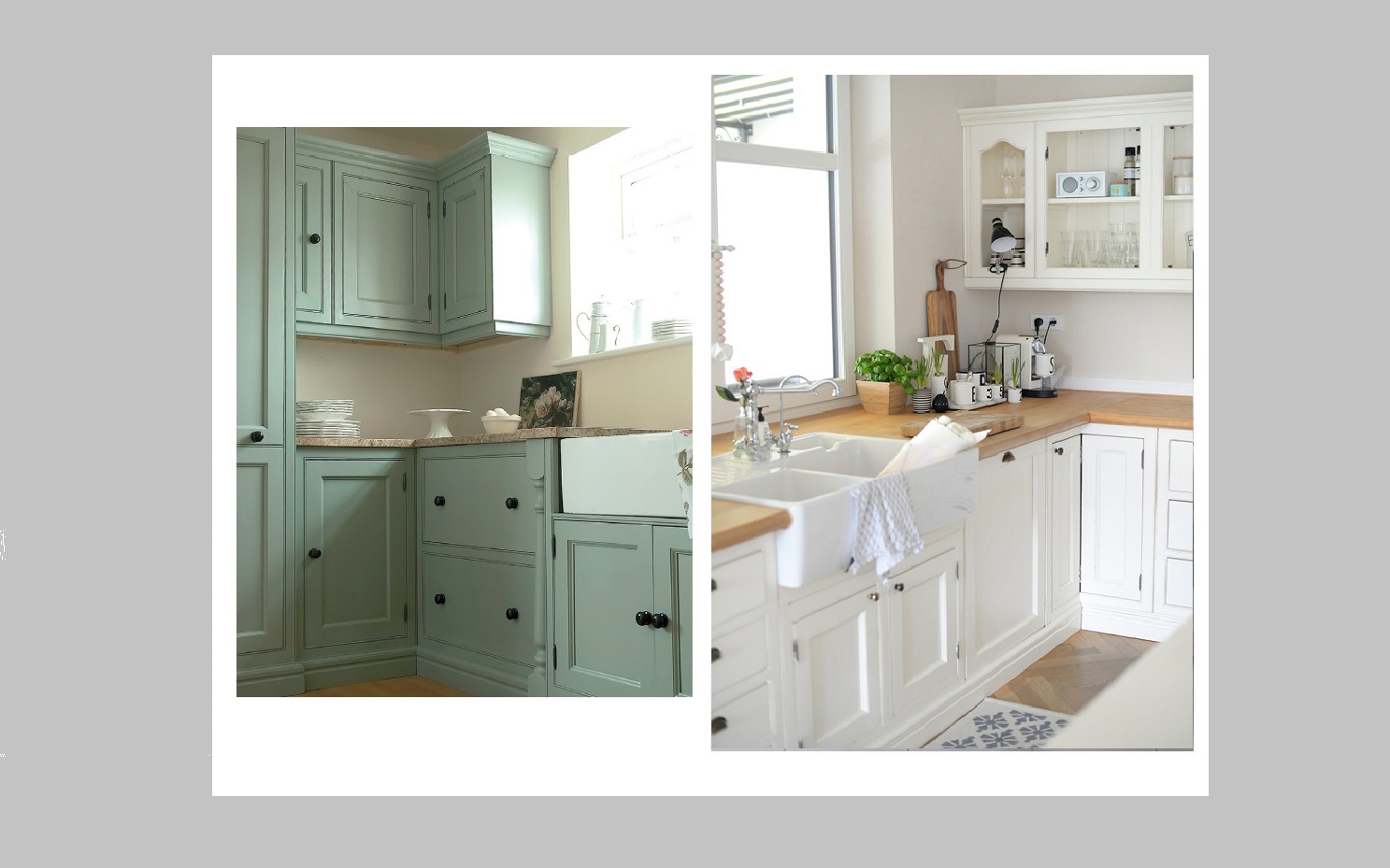 Dřevěné kuchyně anglického stylu