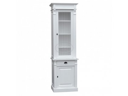 Prosklená vitrína dřevěná PS-27B-68S