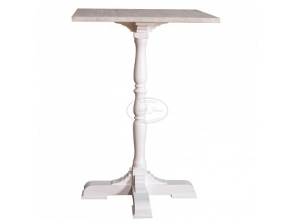 Dřevěný barový stůl hranatý PS-674