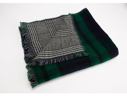Deka TARTAN zelený
