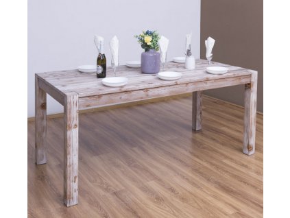 dining room table cube collection 180x90 color p071 deep brushed