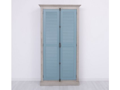 cabinet with 2 doors rod closing system shutter collection color corp p037 color doors p008 double colored