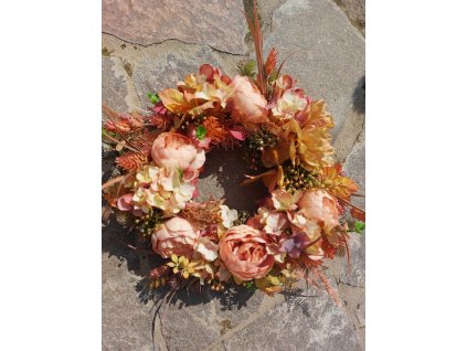 Věnec podzimní na dveře