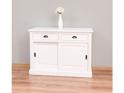 cabinet 2 sliding doors 2 drawers with dim 124x49x90 mdf