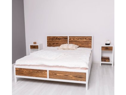 bed with dim 140x200 rustic haven (2)
