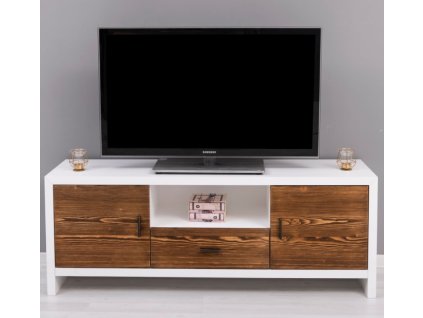 tv sideboard with 2 doors and 1 drawer rustic haven