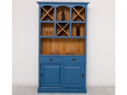bar furniture with bottle holder drawers with metal rails color ext p045 color int p002 double colored
