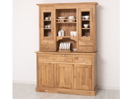 kitchen sideboard 3 doors 3 drawers bas 2 doors 4 drawrs sup oak p061 lacquered (4)