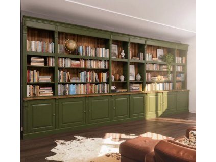 modular bookcase with adjustable shelves color p038