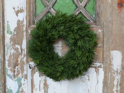 Adventní věnec CYPRESS umělý