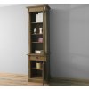 bookcase with 1 door 1 bas drawer 1 sup glass door (4)