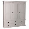 Dřevěná šatní skříň PS-363