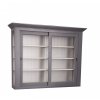 Vitrína dřevěná prosklená BL3343-3342