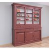 sideboard with 3 sliding doors 3 bas drawers 3 sliding glass doors 5 sup drawers (6)