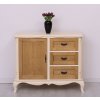 chest of drawers chic with 1 door and 3 drawers soft close drawers