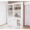 bookcase with four doors 200 x 40 x 240 cm mdf with ladder (3)