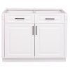modular kitchen directoir 2 doors 2 drawers without top