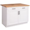 modular kitchen directoir 2 doors 2 drawers with top oak (1)