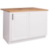 modular kitchen directoir corner left 1 door with top oak (3)