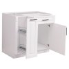 modular kitchen directoir with retractable basket 1 door 1 drawer without top (2)