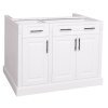kitchen island with 3 doors 2 drawers without top (2)