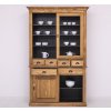 buffet with 2 sliding doors 2 bas drawers 4 drawers 2 sliding glass doors sup (2)