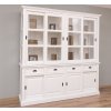 buffet cabinet with eight sliding doors and four drawers 220 x 51 x 220 cm mdf (1)