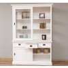 buffet cabinet with four sliding doors and three drawers 150 x 48 x 215 cm mdf (2)