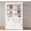 buffet cabinet with four sliding doors and three drawers 150 x 48 x 215 cm mdf