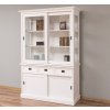 buffet cabinet with four sliding doors and three drawers 150 x 48 x 215 cm mdf (1)