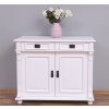 dresser with two doors and two drawers 110 x 50 x 90 cm mdf