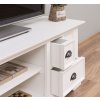 tv cabinet with one door and three drawers 146 x 50 x 54 cm mdf (4)