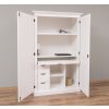 writing desk with two doors 120 x 60 x 190 cm mdf (3)
