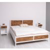 bed with dim 140x200 rustic haven (1)
