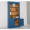 bookcase with 2 doors and led strip accessories included in the price color ext p045 color int p002 double colored (1)