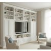 living room wall unit with tv space