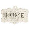Plechová cedule HOME