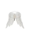 Andělská křídla bílá s flitry
