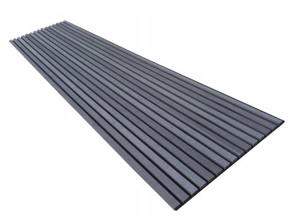 Dřevěný panel na zeď - Antracit