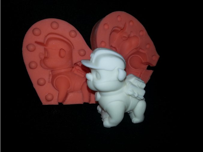 Silikonová formička paw patrol 3138
