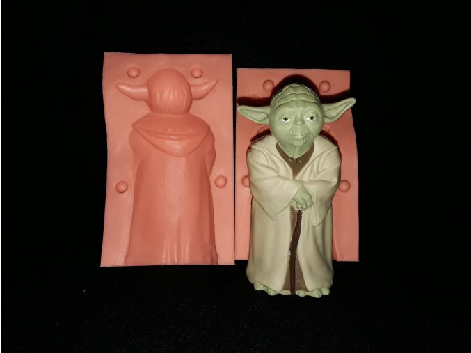 Silikonoví formička Yoda 3228