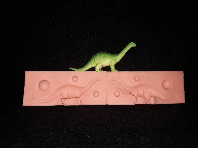 Silikonová formička dinosaurus 1. 3245