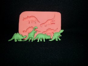 Silikonová formička dinosauři maličcí 2135
