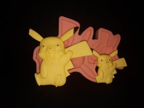 Silikonová formička Pikachu velké 2143